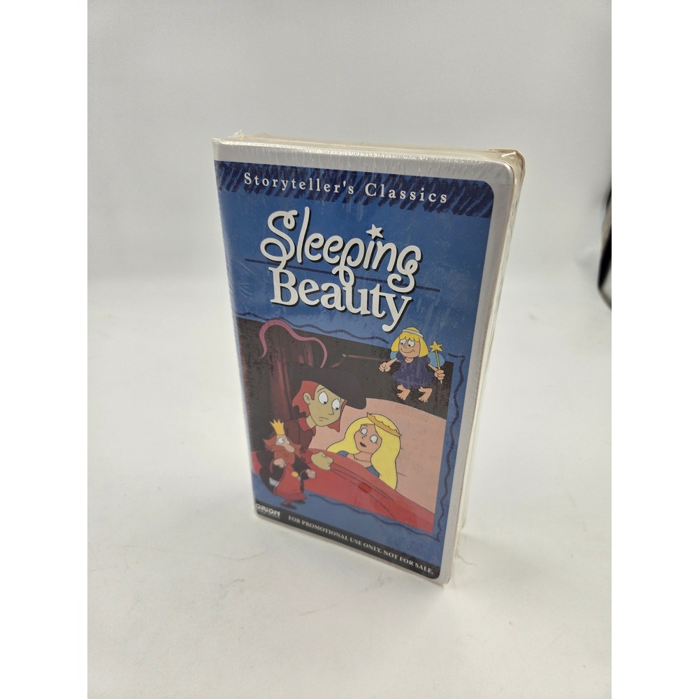 Storyteller's Classics Sleeping Beauty VHS Animated Kids Movie Sealed Promo